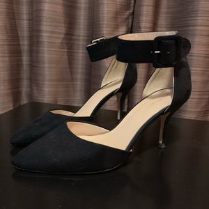 Zara Pointed Toe heels - black